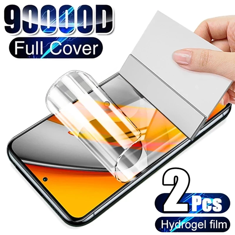 2 Pellicole Idrogel Opache Antiriflesso Per Xiaomi 11T / 11T Pro – TPU Flessibile, Anti-impronta, Copertura Completa