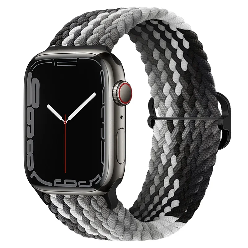 Braided Nylon Adjustable Watch Strap Bracelet