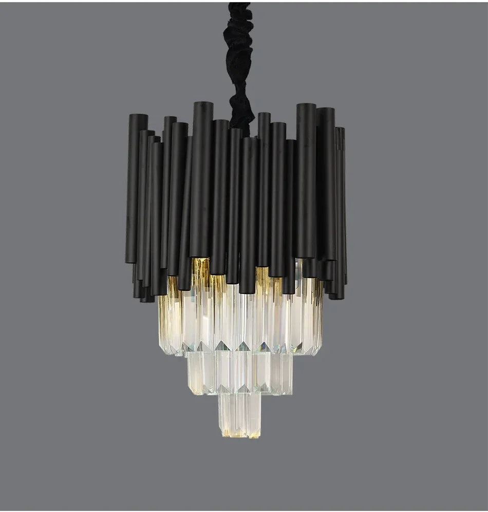 Description Picture 3 of itemCrystal Hanging Light Kitchen Island Ceiling Chandelier Suspension Pendant Lamp for Dinning Room Table