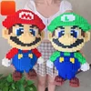 Super Mario Large Block Puzzle Assembly Toy 3D Puzzle Children's Birthday Gift Desktop Decoration 6