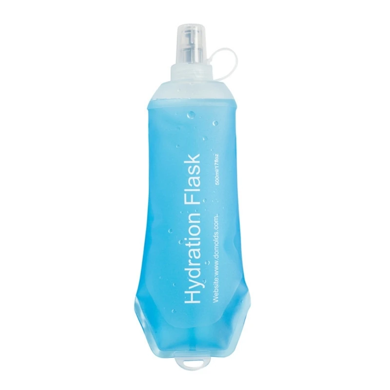 Botella Deporte Pack 3 Botellas Plegables HABNI 700ml - Con Mosquetón, Ideales Para Senderismo, Viajes Y Deporte