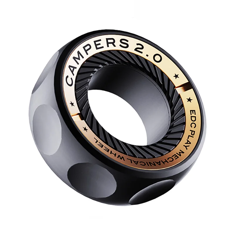 Stress Relief Magnetic Fidget Spinner Ring