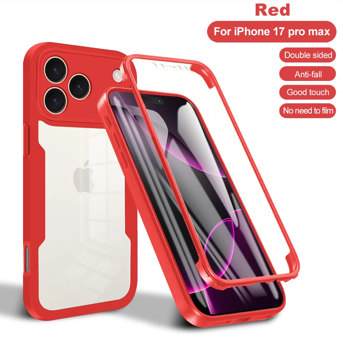 360 Full Body Shockproof Luxury Silicone Phone Case