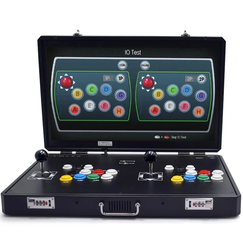 LCD 보드 판도라 박스, 아케이드 머신, 더블 조이스틱, 8 단추 디자인, PCB 보드, 레트로 아케이드 콘솔, 10 인치, 5142 인 1, 24 인치