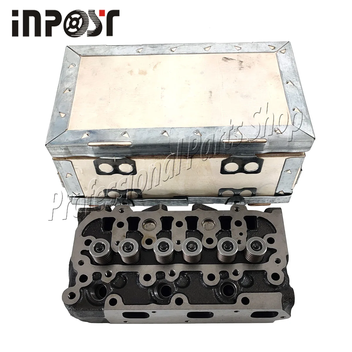 

D782 Complete Cylinder Head Assy w Valves for Kubota D782-EBH Engine