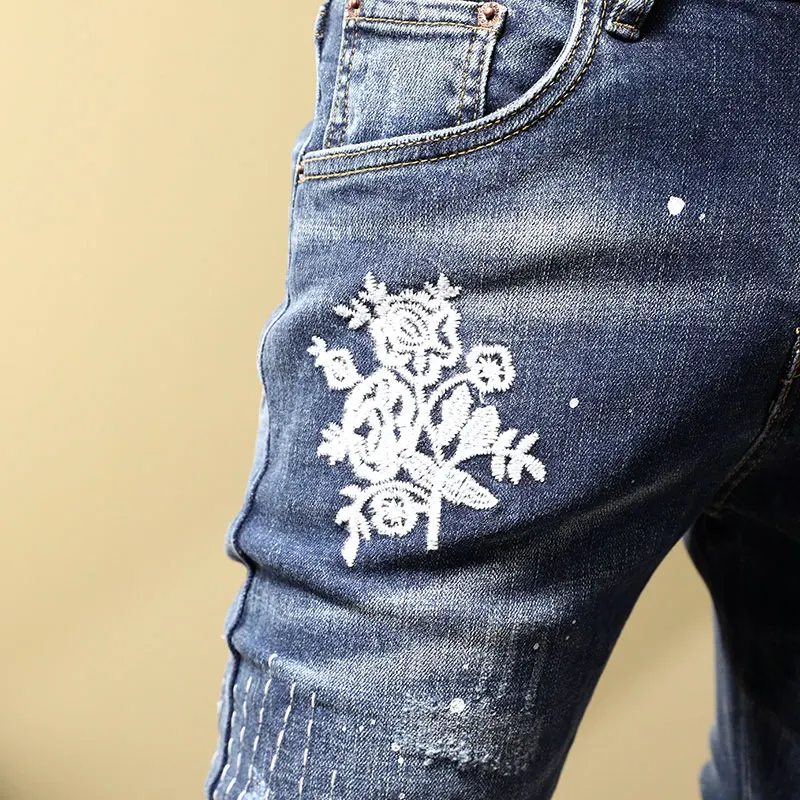 Рисунок 4 - Джинсы мужские зауженные рваные