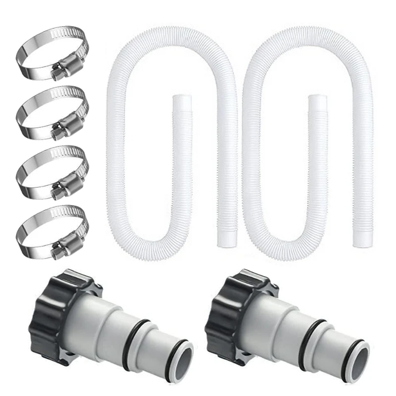 

2Pcs Filter Pump Hose For Pool Pump Filter Swimming Pool Replacement Hose Sets