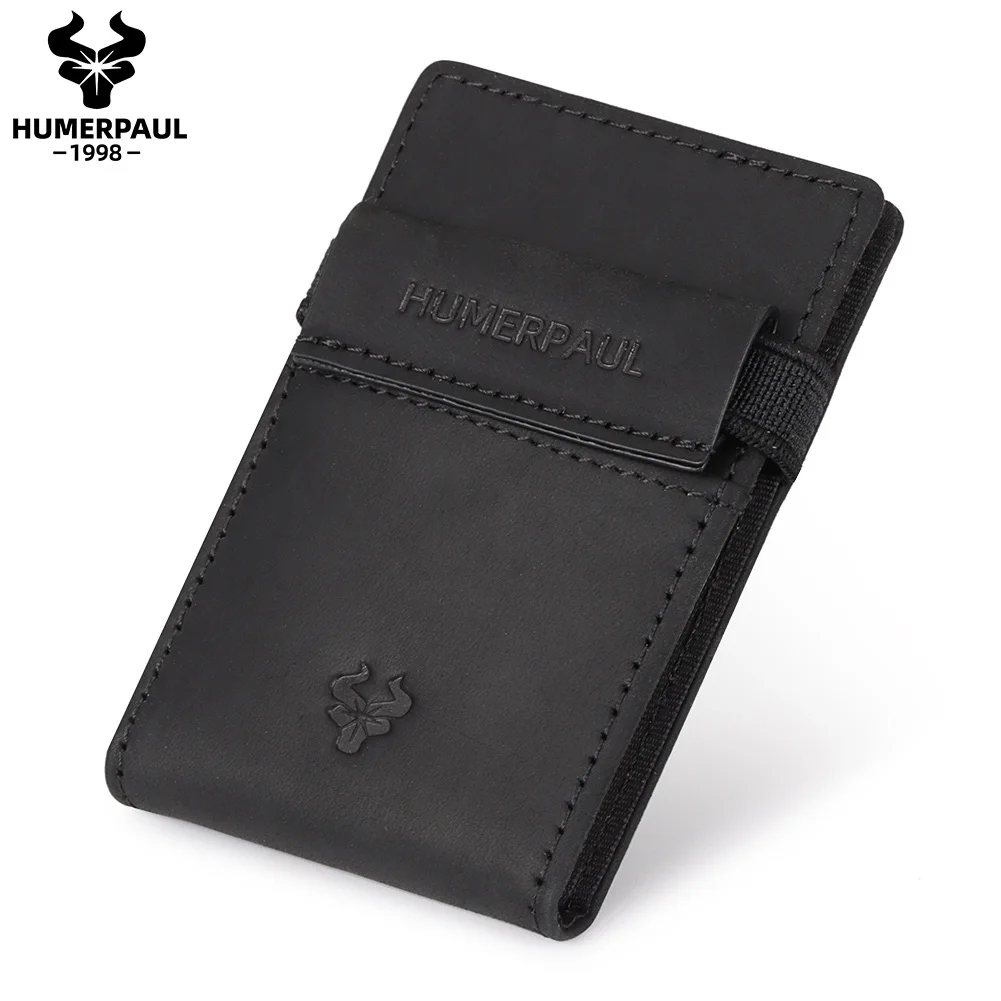 Slim and Lightweight Men's Multi-Card ID Holder