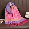 2024 Luxury Thick Cashmere Scarf Women Print New Wraps Pashmina Travel Poncho Warm Blanket Winter Bufanda Shawl Female Stoles 5