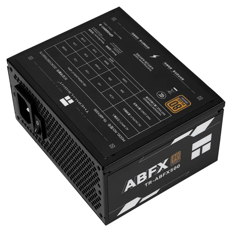 THERMALRIGHT TR-ABFX500 SFX Black Bronze Power Supply, Direct Power 100-240V Mini Power M-ATX ATX Chassis Support - Image 2