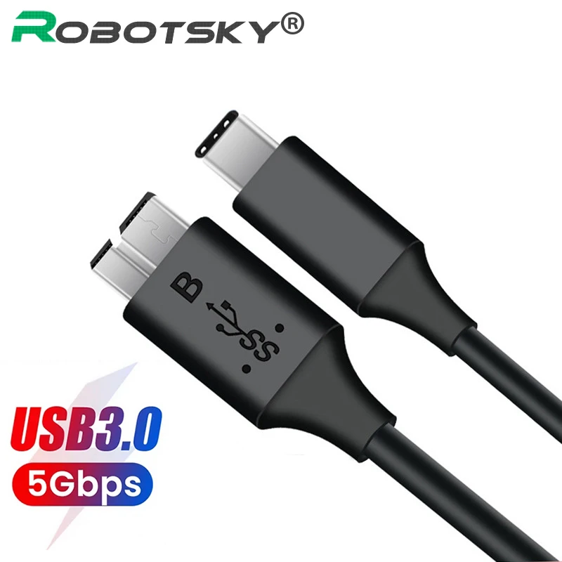 Micro b usb c 3 0 c to usb 3 0 b 5gbps 