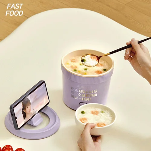 가정용 전기 밥솥, 다기능 냄비, 기숙사 국수 냄비, 휴대용 미니 냄비, 볶음 국수 냄비, 1L 3