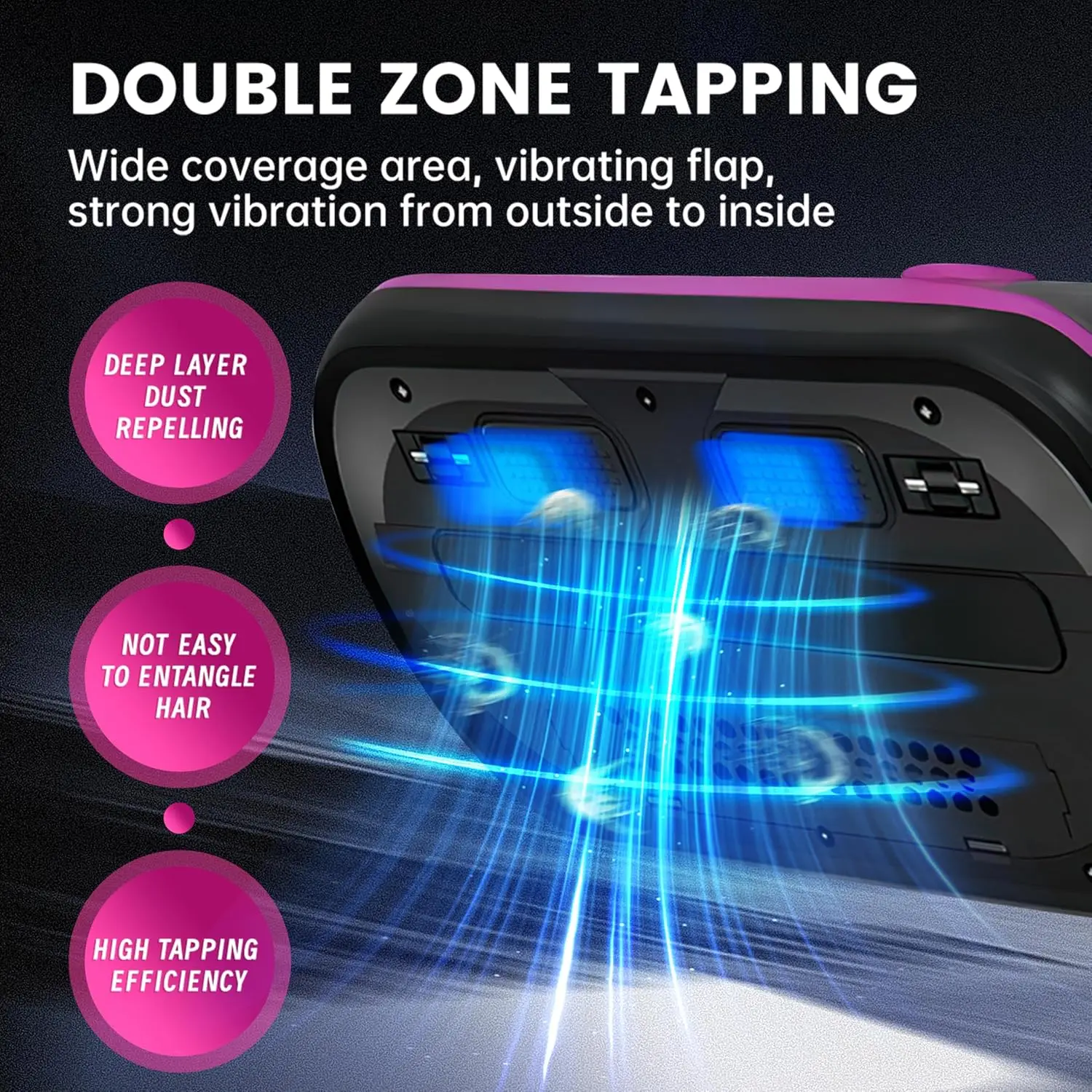 Mattress Vacuum Cleaner, Wireless Handheld Bed Vacuum Cleaner With UV-C Light, HEPA Filter and Ultrasonic Vibration, 12KPa