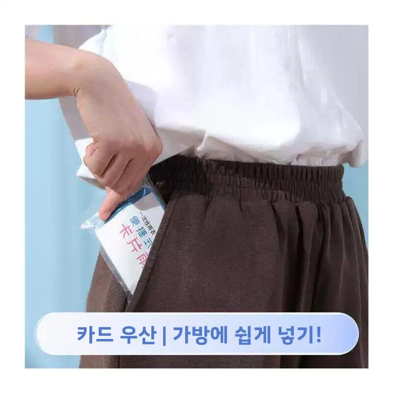 일회용 두꺼운 여행용 비옷 휴대용 압축 투명 방수 성인 및 어린이용 여름 휴가 관광용