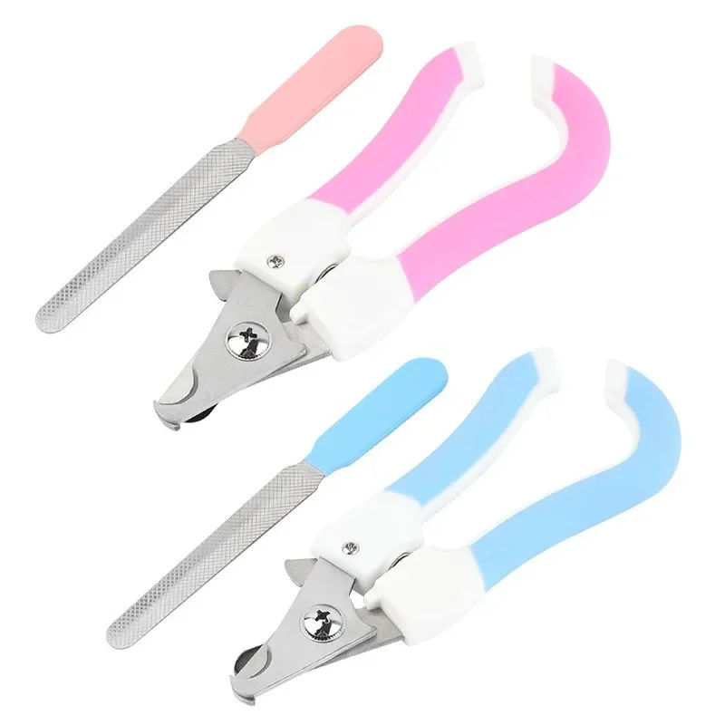 Professional Pet Nail Clippers-Stainless Steel Dog and Cat Nail Trimmer
