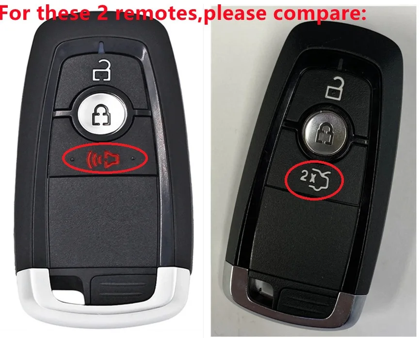 Silicon Smart Key Cover For Ford Ecosport Ranger F-Series Fiesta 3Button Silicone FOB Case