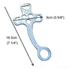 Stainlees Steel Hackamore Bit Cheeks Withou Mouthpiece 3