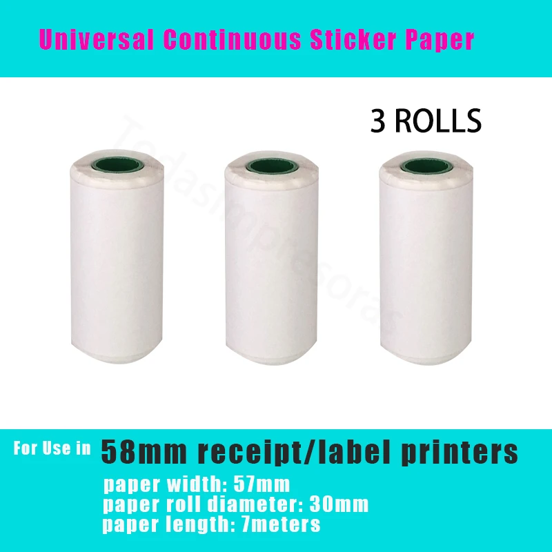 universal-3-rolls-57x30mm-thermal-receipt-paper-sticker-for-goojprt