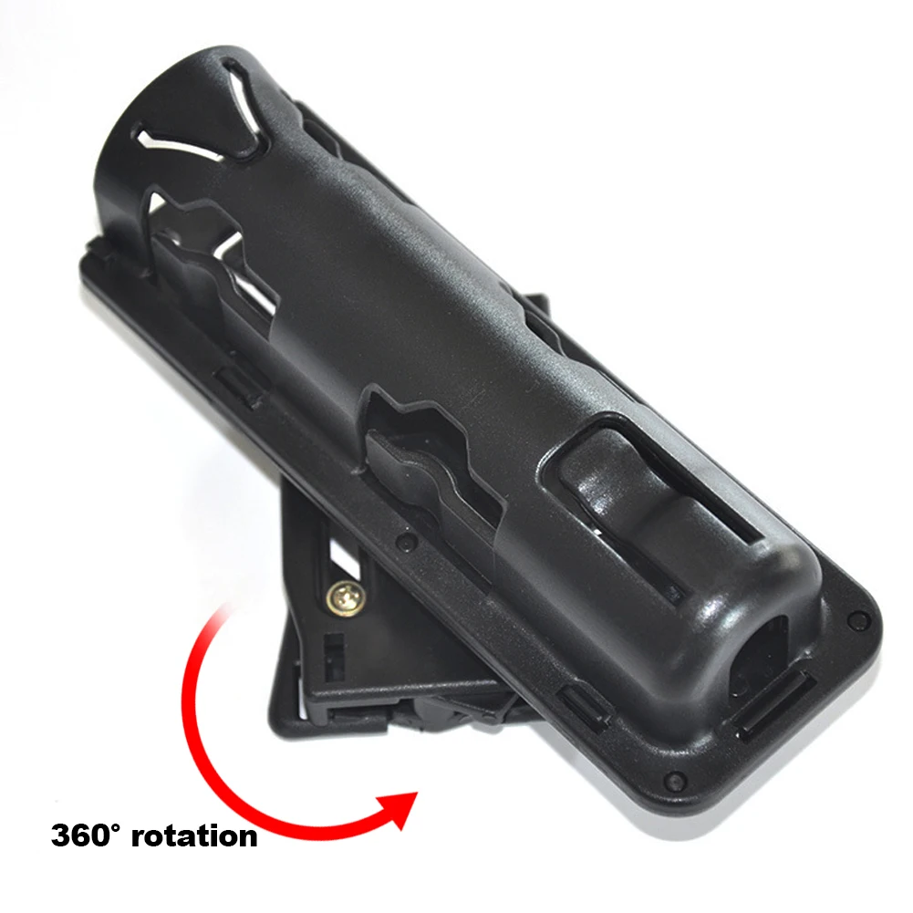 360° Rotating Tactical Pepper Spray Pouch Holster Molle Belt Clip Duty Mace Spray Holder Case Hunting Safe Defense Accessories