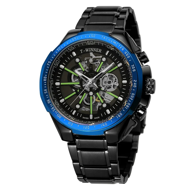 

New 2023 Men Mechanical Watch Top Brand Luxury Full Steel Automatic Watch Sport Waterproof Watch Men