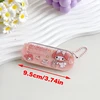 Sanrio Hello Kitty Folding Mirror W/Comb Cinnamoroll Kuromi Melody Mini Portable Makeup Mirror Kid Gifts 6