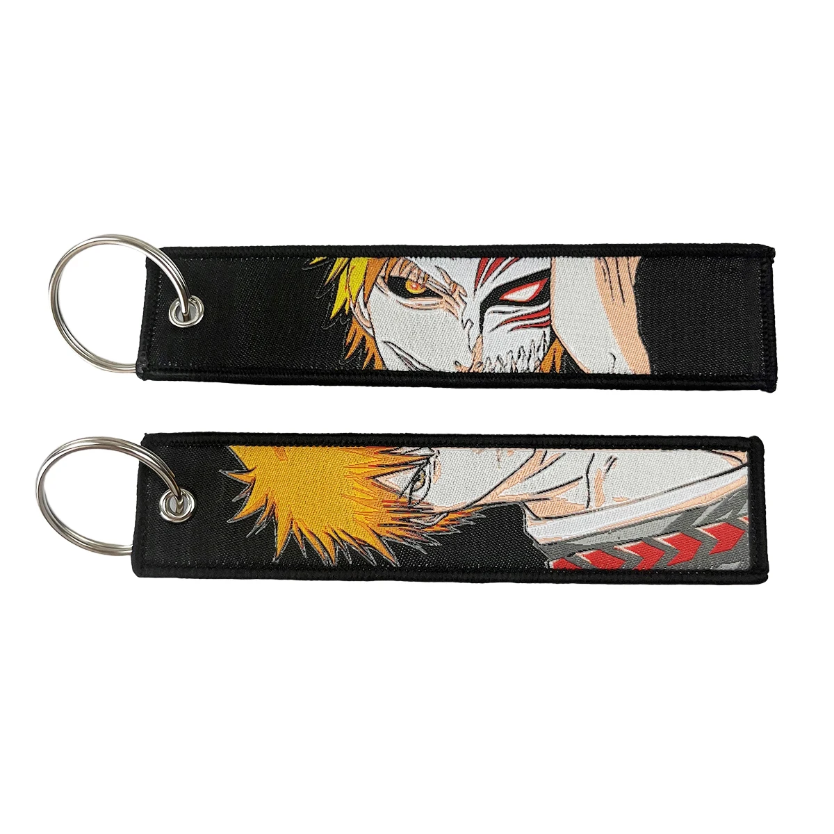 Stickerei Cool Eagle Schnabel Schlüsselbund Lanyard Anime Manga Serie Abzeichen Halter USB Anhänger Tragbare Schlüssel Lanyard Zubehör – Detail 17