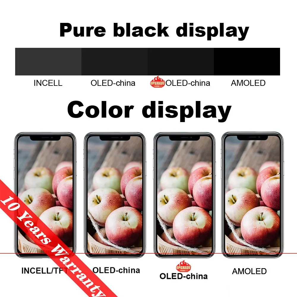 شاشات PINZHENG عالية الجودة INCELL LCD OLED لهاتف...