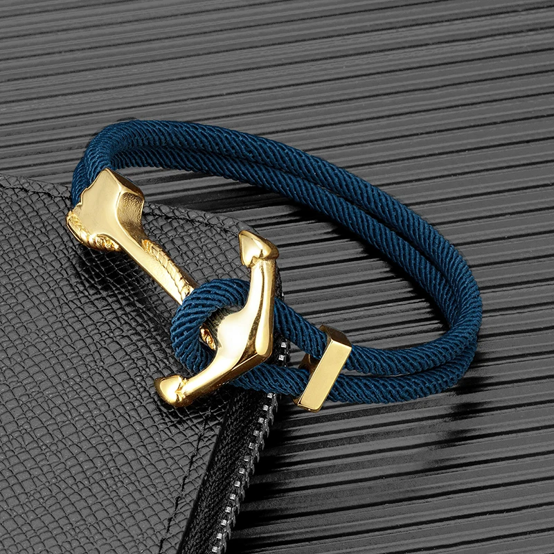 Bracelet for men - marine accessory navy
