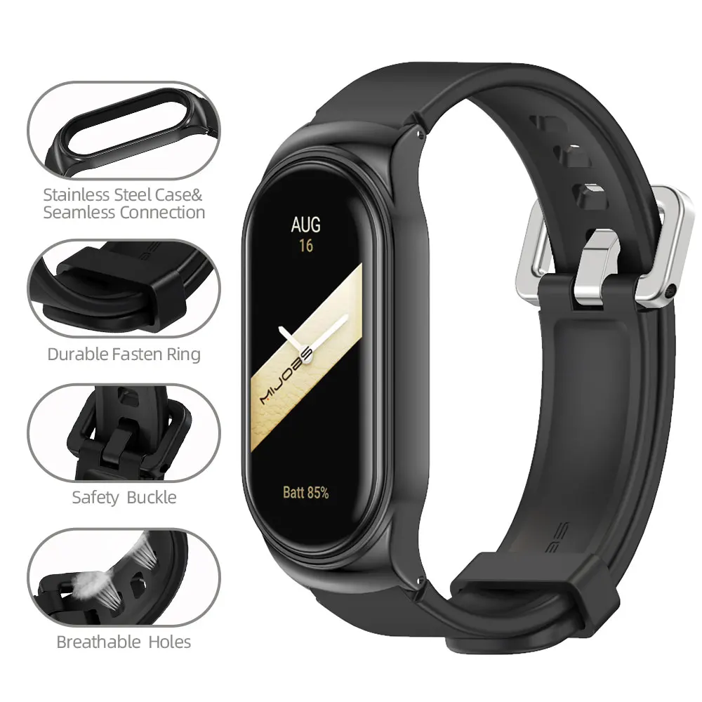 Breathable Silicone Ceramic Strap