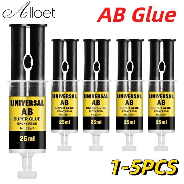 Epoxy Resin AB Glue Super Strong Adhesive Repair for Glass Ceramics Plastic