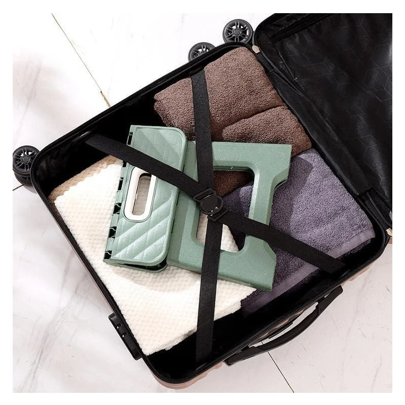 1pcs Lightweight Folding Step Stool Multi Purpose Handheld Thickened Footstool Non-Slip Plastic Small Benches Home Furniture