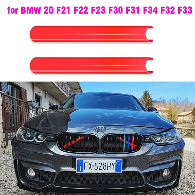 Kühlergrill Trim Streifen Aufkleber Auto Styling Dekoration für BMW 1 2 3 4  Serie F20 F21 F22 F23 F30 f31 F34 F32 F33 Zubehör - AliExpress