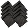 8 Pcs Produce Black Laundry Bag Travel Garment Mesh Net Polyester Sock Bags for 4