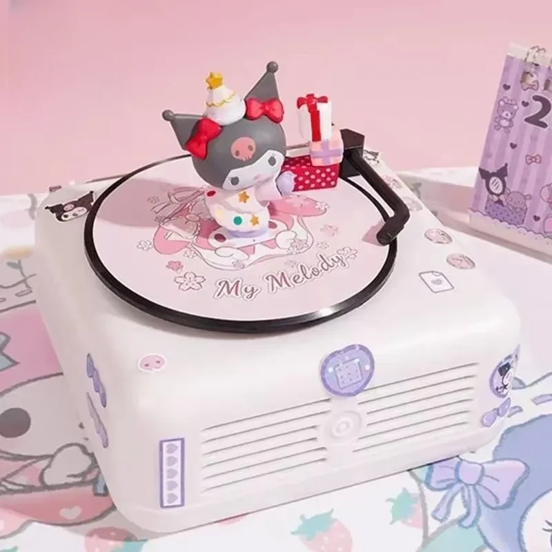 Sanrio-レトロなCDプレーヤー,Bluetooth, Pochaccoハローキティ