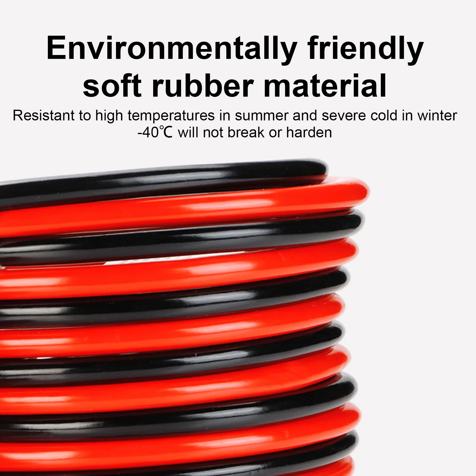 Cavi Di Salto - Cavo Di Salto Per Batteria Per Auto, Cavo Di Avviamento Per Booster Automobilistico, Buon Isolamento Per SUV, Camion - Foto 13