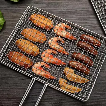 Stainless BBQ Grill Basket 1