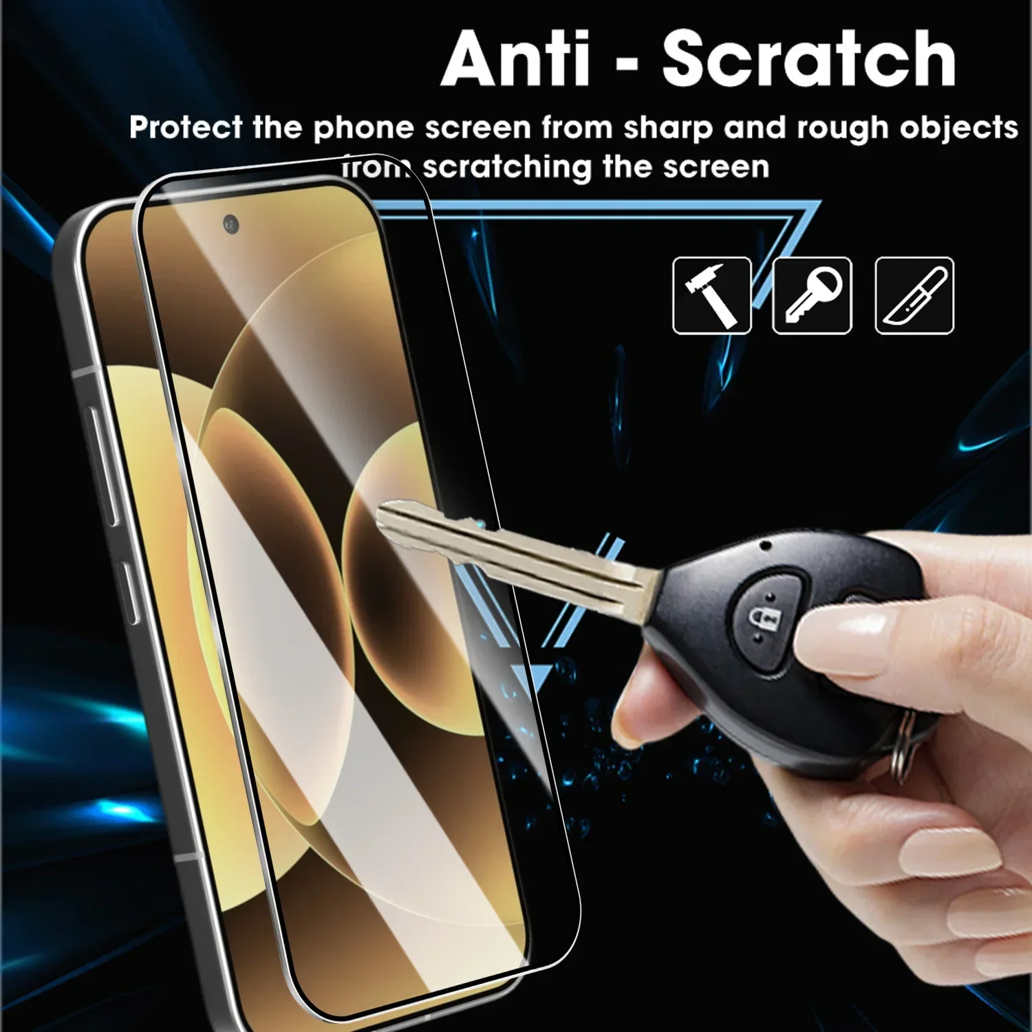 Screen Protector Tempered Glass Easy Installation Anti-scratch 9H Hardness Protective Films For Xiaomi 17 Pro Max/17 Pro Mi 17