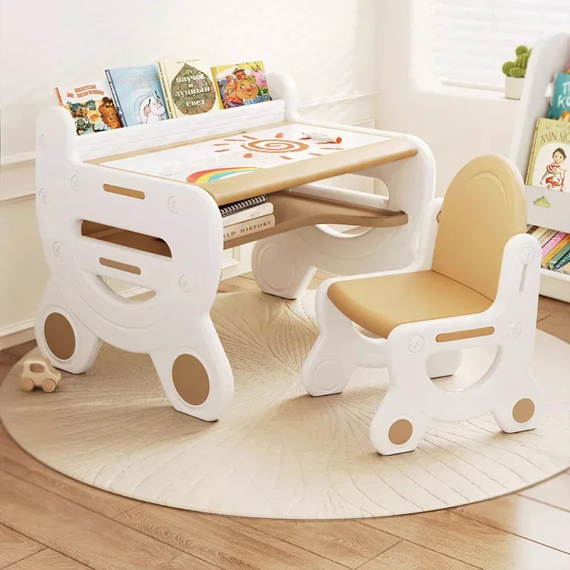 Children Desk Set Table Kids Furniture Room Study Chair Tables Child Elementary School Supplies Classroom Childrens Children's