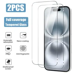 Premium Tempered Glass Screen Protector - 2PCS Glass (For iPhone11 Pro Max)