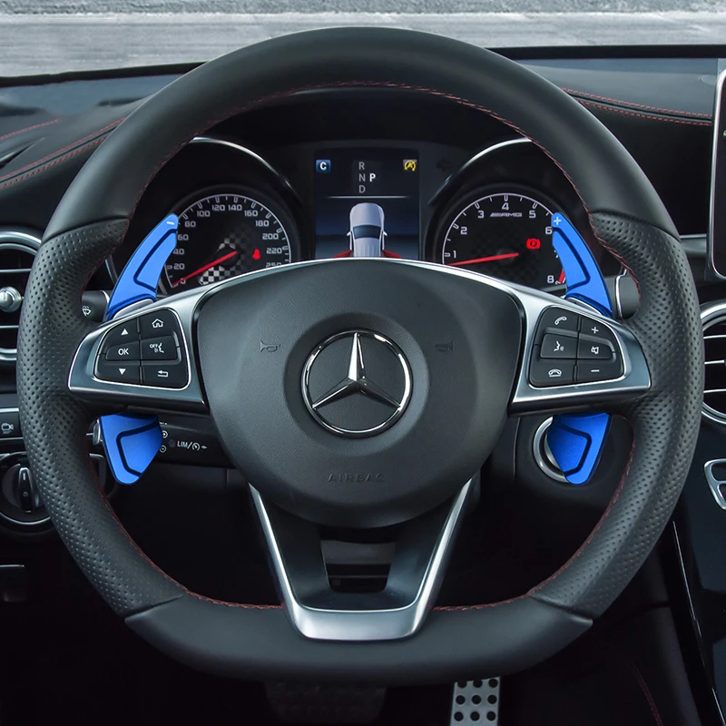Car Steering Wheel Paddle Shift Extension Shifters DSG Shift Paddle for Benz W177 W247 W205 W213 C218 X156 X253 W166