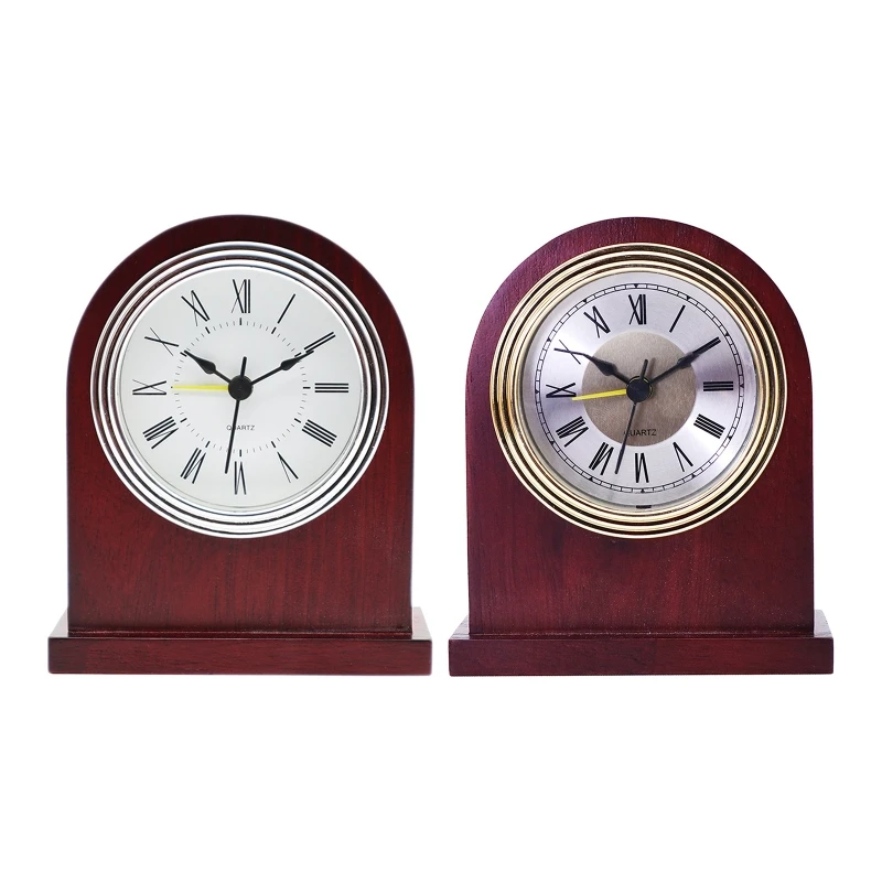 

Retro Alarm Clock Solid Roman Digital Manual Adjustment for Time Cl Drop shipping