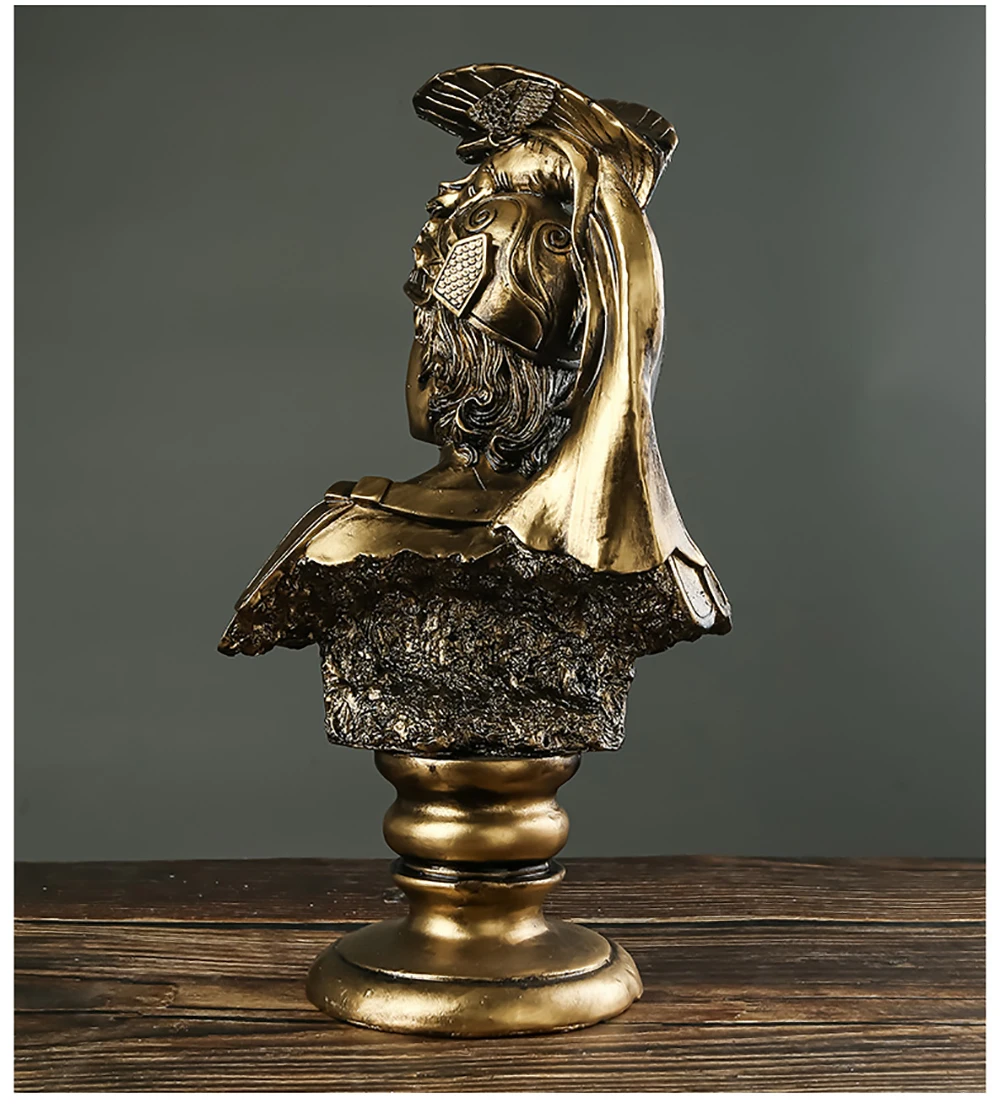 Sculpture En Marbre De La Déesse Grecque Sur Un Fond Noir | Photo Premium