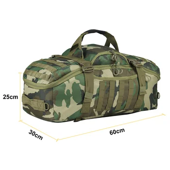 35L 50L 80L Outdoor Mountaineering Bag Molle Tactical Backpack Large Duffel Bag Hiking Camping Travel Bags 5