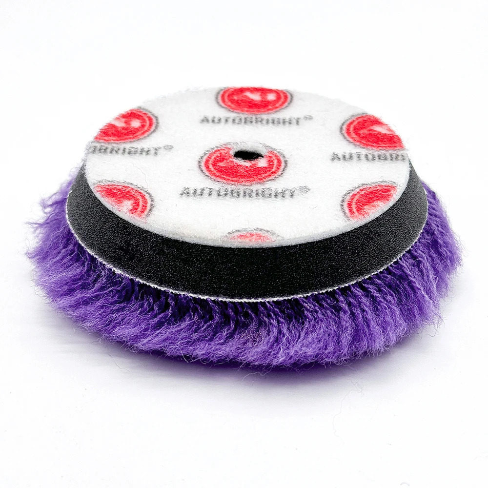 Car Polishing Pad 3" inch Wool Polishing Sponge Pads For DA RO Machine Car Care