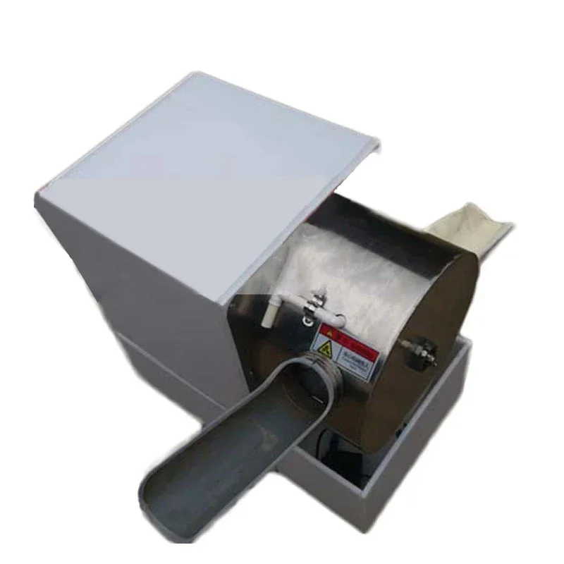 220V Electric Stainless Steel Egg Washing Machine Egg Surface Cleaner Single Port Washing Machine Chicken Duck Goose