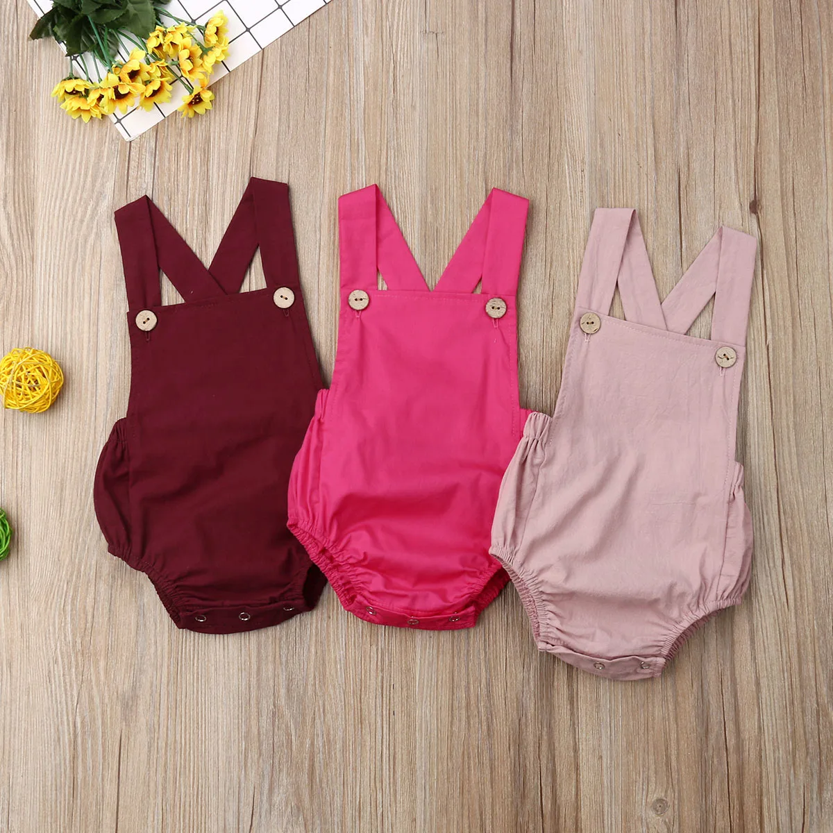 Baby Summer Cotton Bodysuit 3