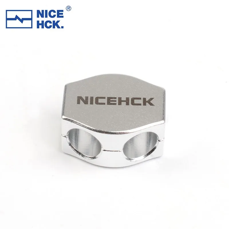 

Кабель-слайдер NiceHCK HiFi из сплава, съемный дизайн, амортизирующий и уменьшающий эффект стетоскопа, акустический аксессуар