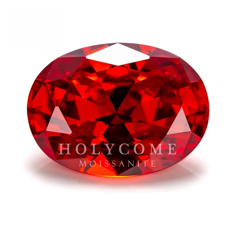 

Драгоценный камень овальной огранки, красный цвет, 9*11 мм, драгоценный камень для изготовления ювелирных изделий, драгоценный камень свободный циркониевый куб 5A CZ