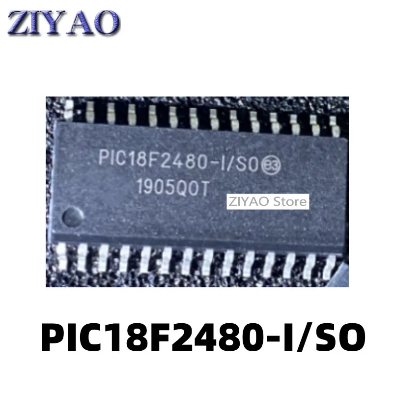 

5PCS PIC18F2480 PIC18F2480-I/SO SOP28 pin mount 8-bit microcontroller chip