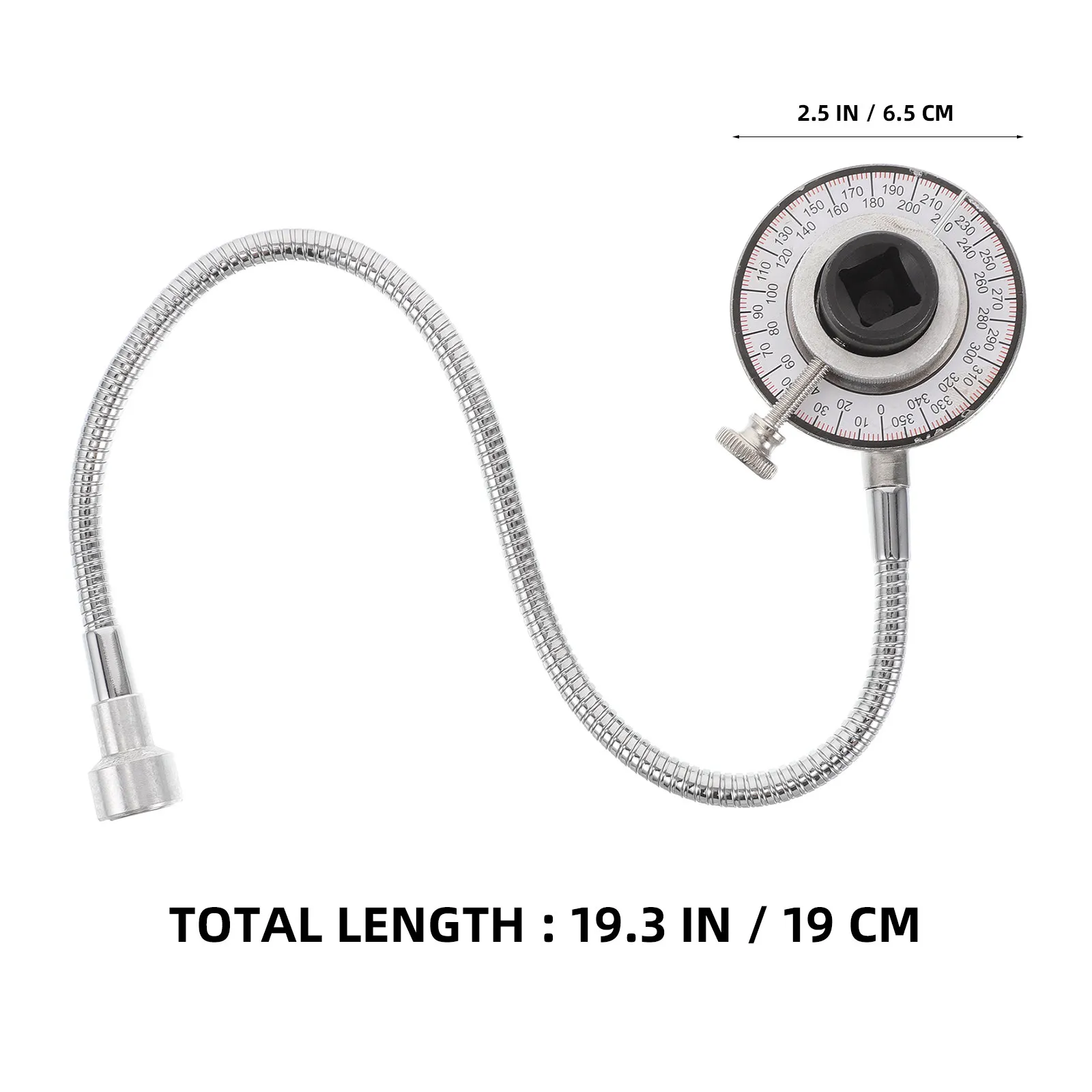 강철 토크 각도 측정기 유연한 암 자동차 정비용 정확한 측정 도구 자동차 수리 기계식 렌치